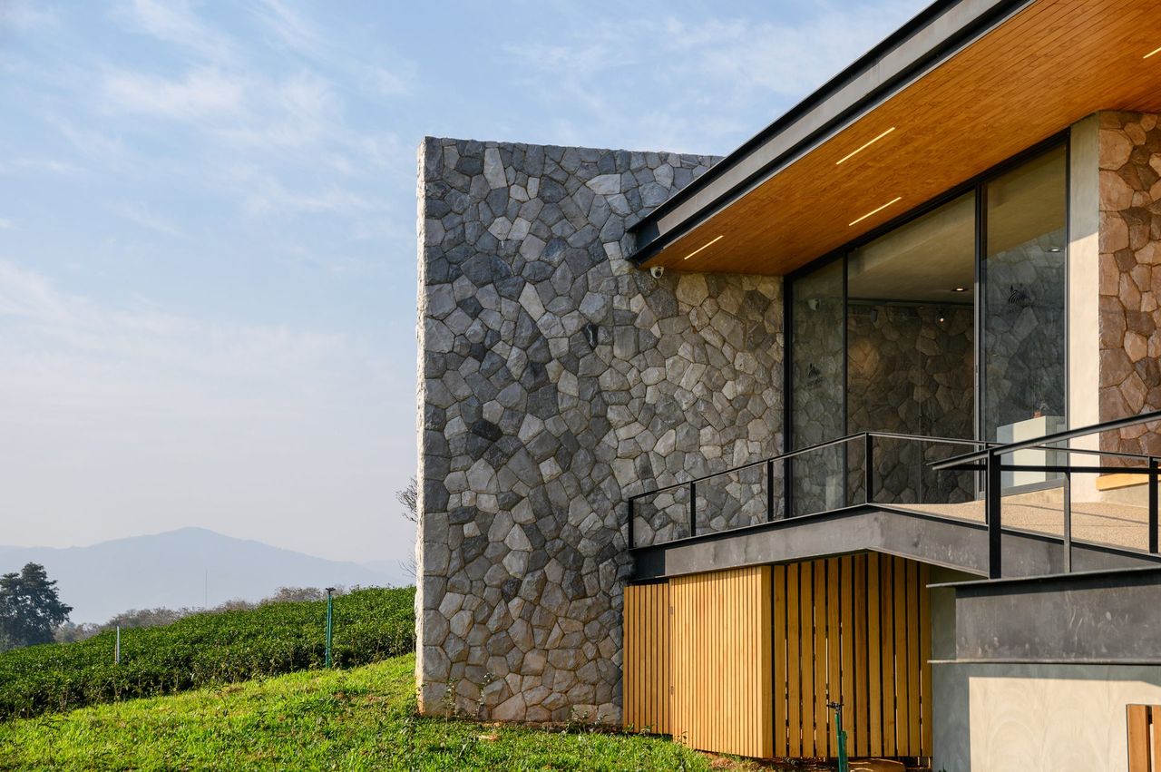 ASHIMA pavilion — architectural detail